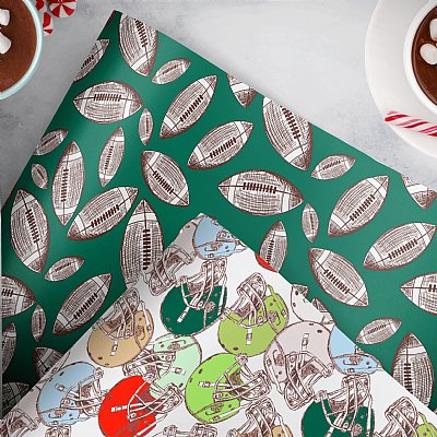 Football Fest Gift Wrap