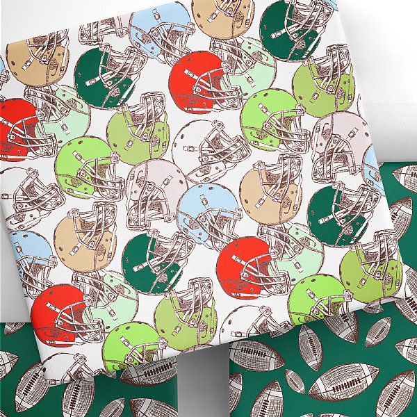 Football Fest Gift Wrap