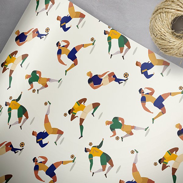 Fútbol Soccer Gift Wrap