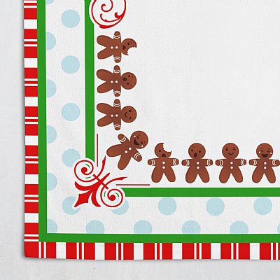 Christmas Gingerbread Tablecloth