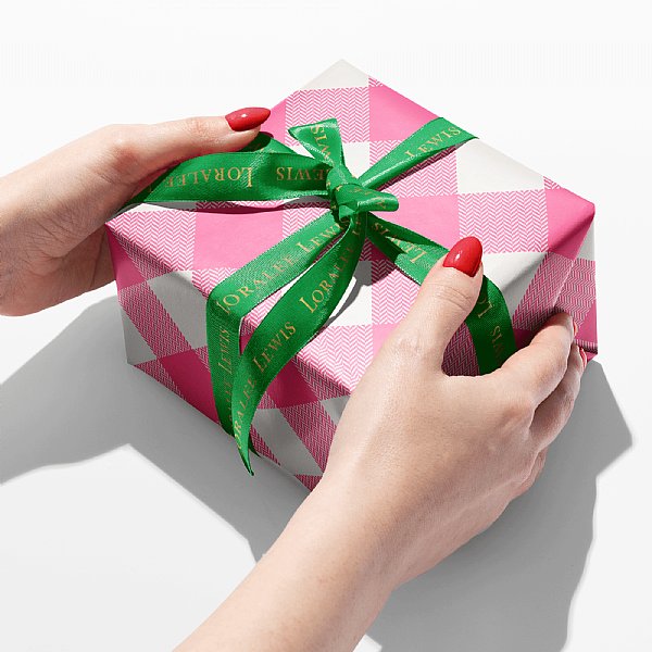 Gingham Check Gift Wrap Collection II