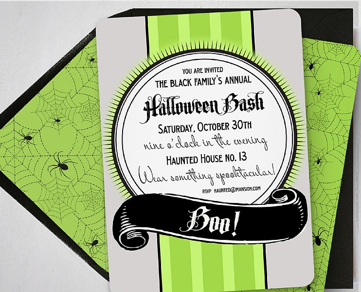 Halloween Bash Invitation