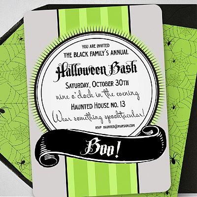 Halloween Bash Invitation