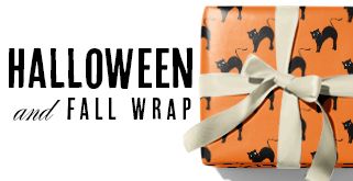 Halloween & Fall Gift Wrap