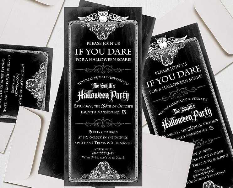 Hallows Eve Invitation