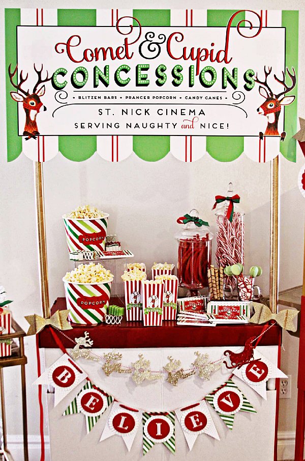 Comet and Cupid Concessions (Digital Download) Oversized Event Sign