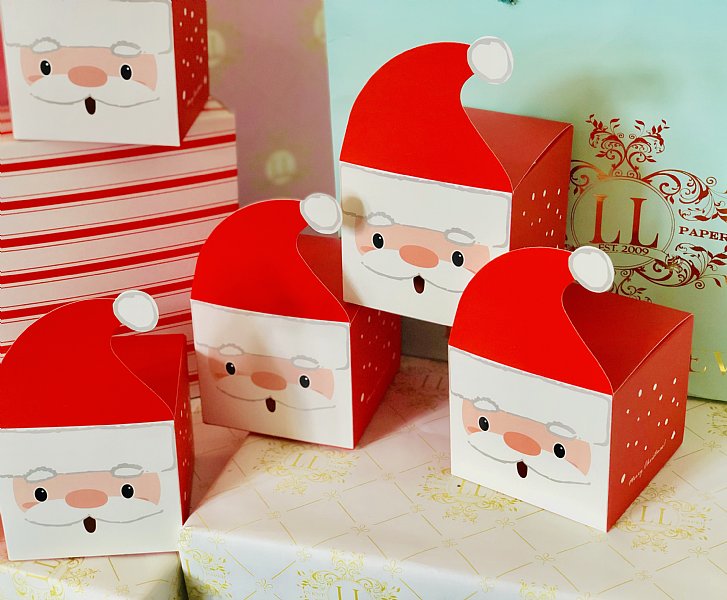 Santa Favor Box Set