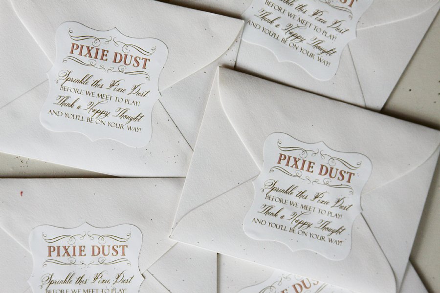 Pixie Dust Poem Luxe Small Stickers
