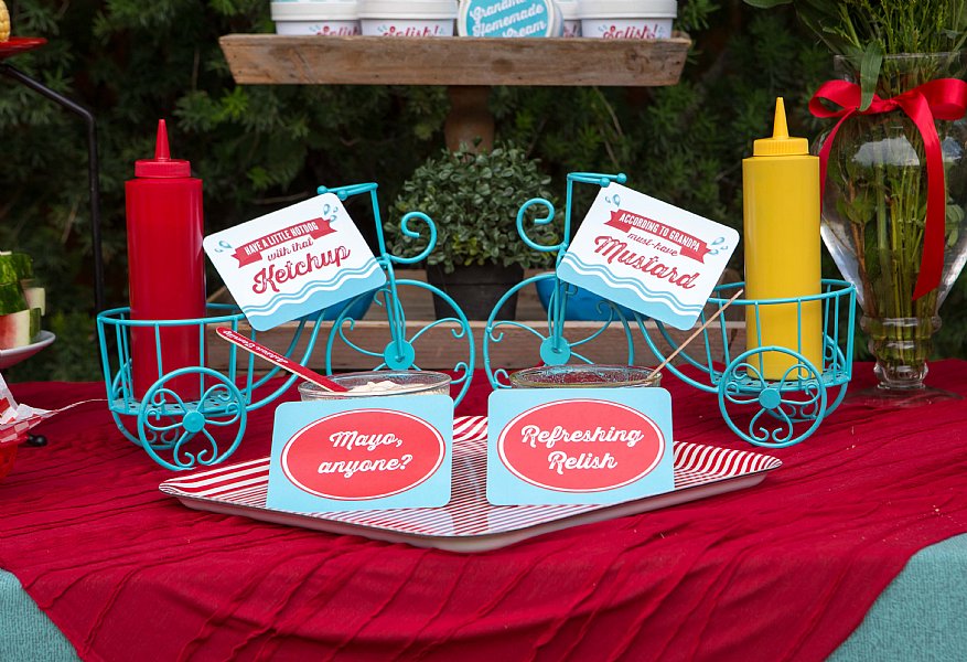 Splish Splash Buffet & Party Signs