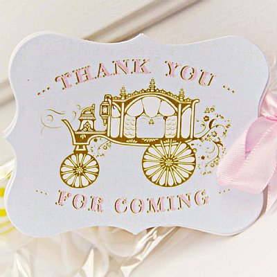 Cinderella Favor Tags