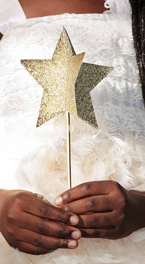 Glitter Star Wands