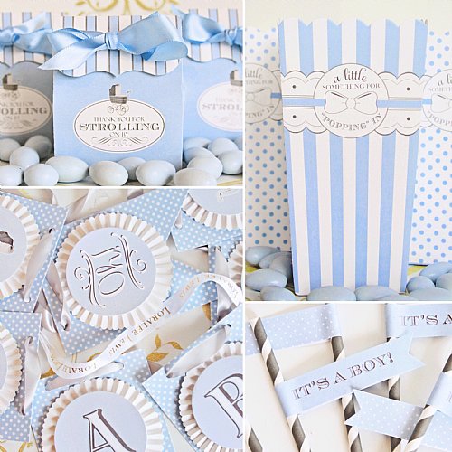 Pram Cameo Popcorn Boxes