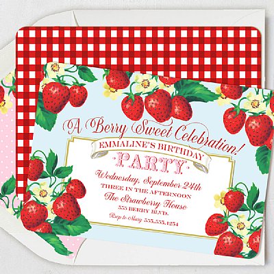 Berry Sweet Invitations