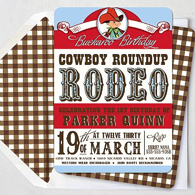 Buckaroo Invitation