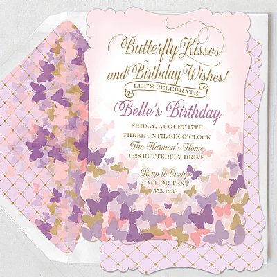 Butterfly Wings Invitation