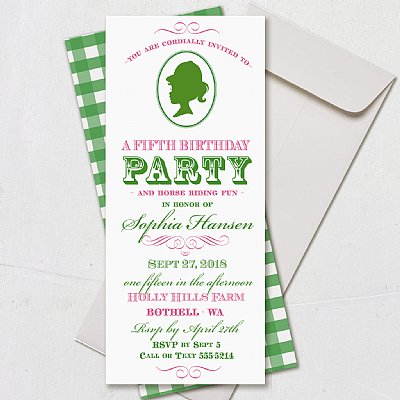 Little Equestrian Invitation