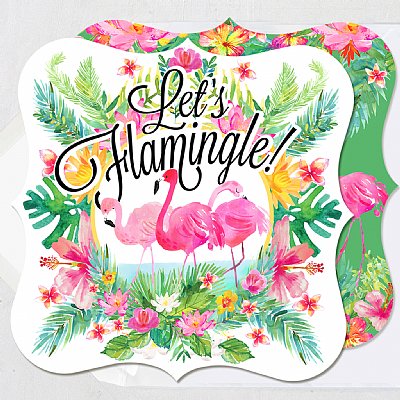 Flamingo Flamboyance Invitation