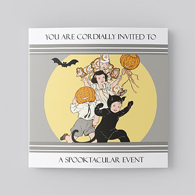 Classic Children's Costume Trifold Invitation