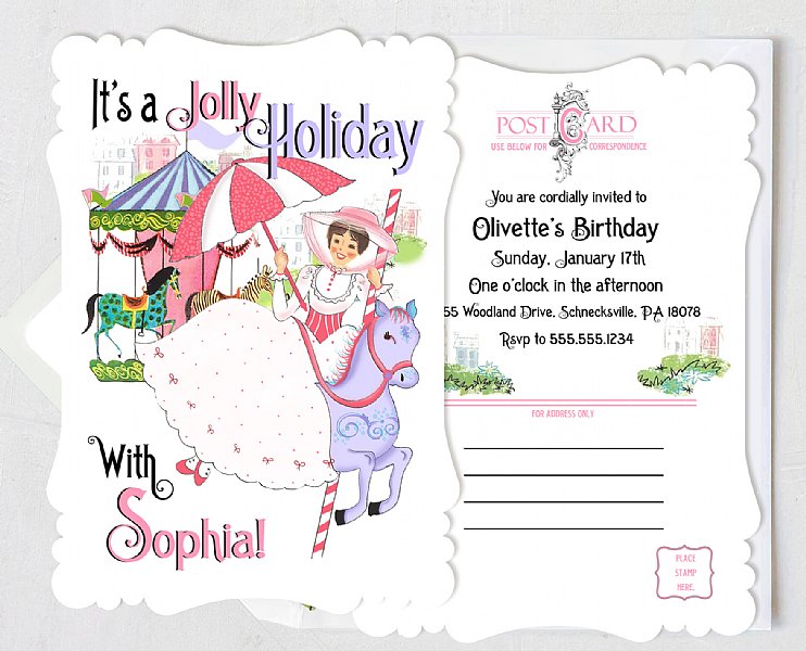 Jolly Holiday Invitation