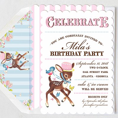 Little Deer Invitation