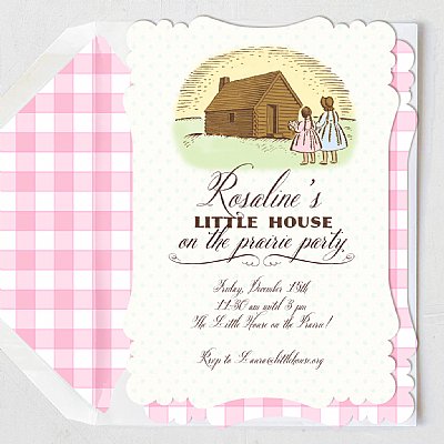 Little House on the Prairie Invitation Set