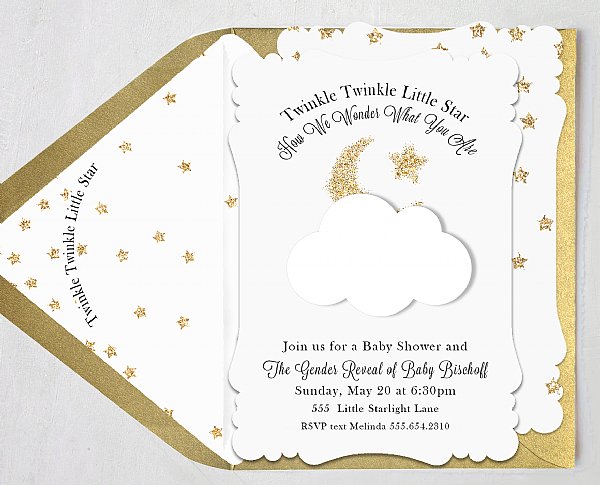 Twinkle Little Star Invitation