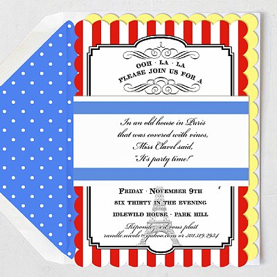 Little Madeline Large Invitation Band Set