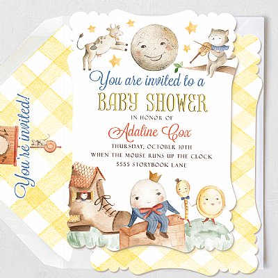 Nursery Rhyme Invitation Set