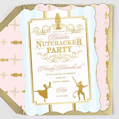 Sugar Plum Fairy Invitation