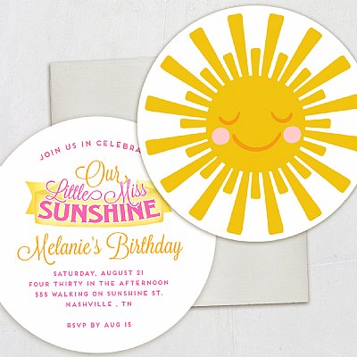 Sunshine Invitation