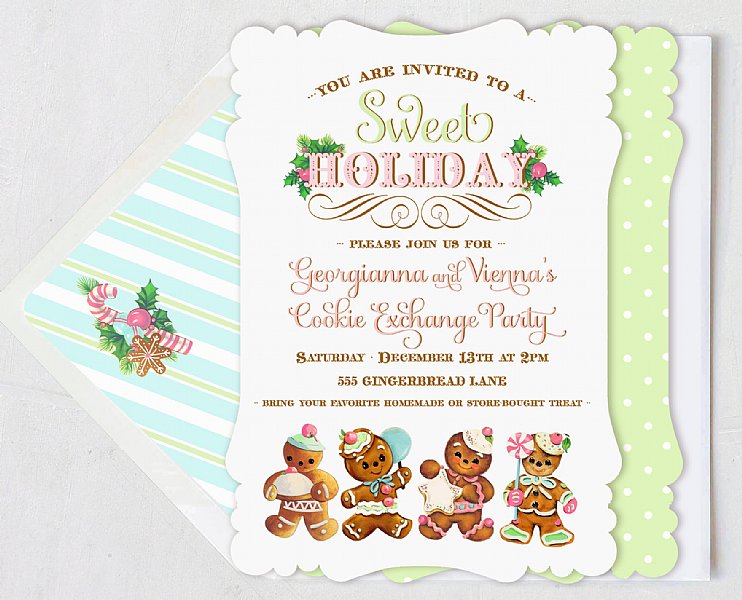 Sweet Holiday Invitation Set