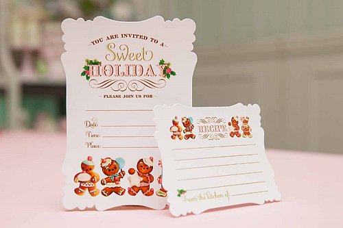 Sweet Holiday Recipe Cards