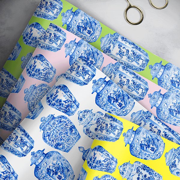 Jingdezhen Porcelain Jars II Gift Wrap