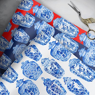 Jingdezhen Porcelain Jars I Gift Wrap