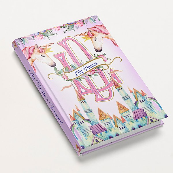 Monogram Unicorn Journal