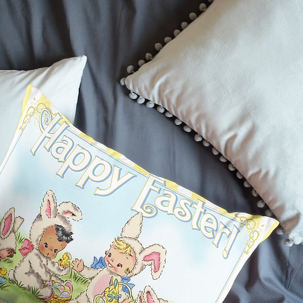 Kinder Easter Pillow