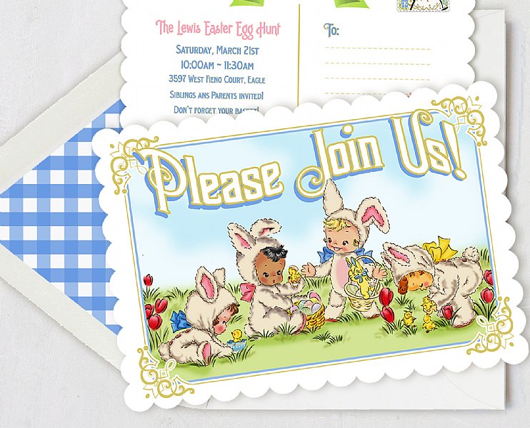 KinderEaster Invitation Set