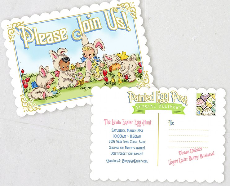 KinderEaster Invitation Set