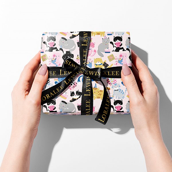 Kitty Cat Party Gift Wrap