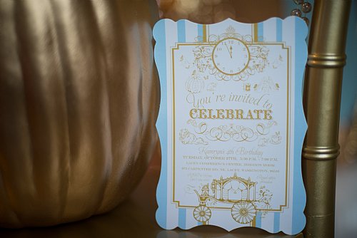 Cinderella Personalized Invitation Set