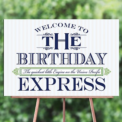The Birthday Express Print