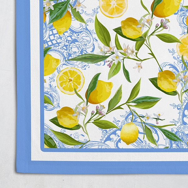 Lemon & Rococo Tablecloth