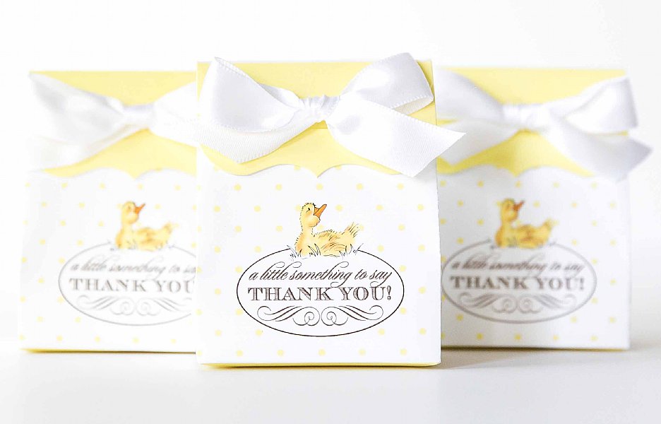 Duckling Favor Box Set 