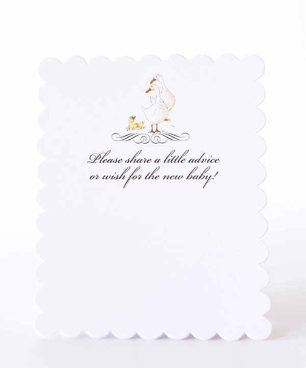 Duckling Sweet Memory and Advice Cards