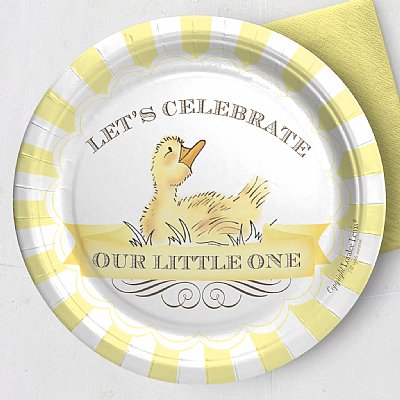 Duckling Paper 7" Dessert Plates