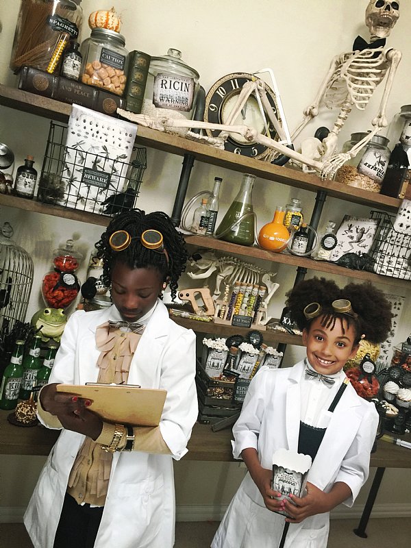 Mad Scientist Popcorn Boxes