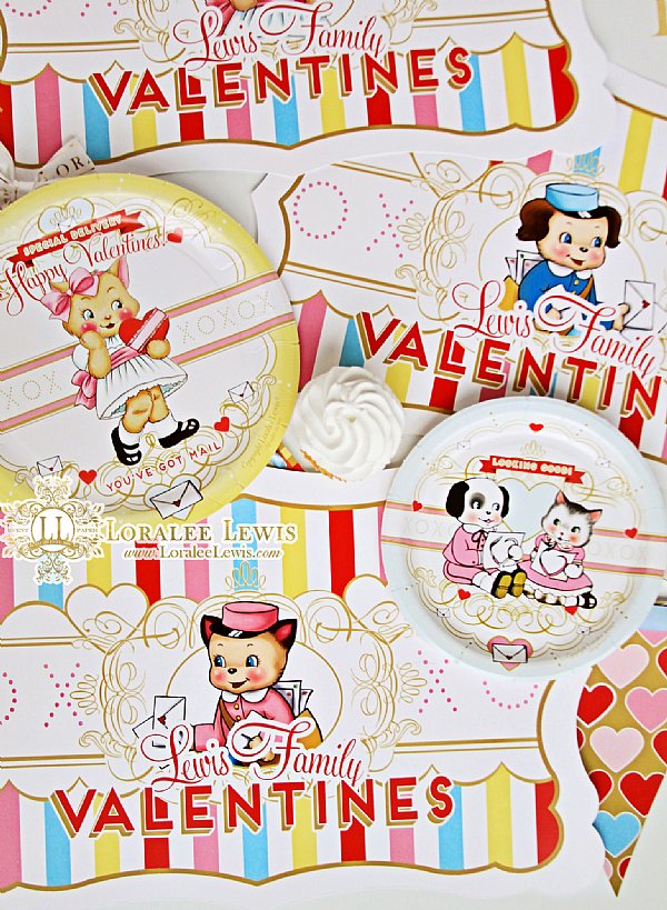 You've Got Mail Dessert Plate Set