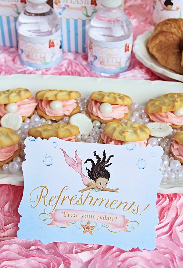 Mermaid Buffet & Party Signs