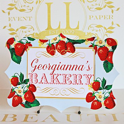 Berry Sweet 8X10 Bakery Sign 