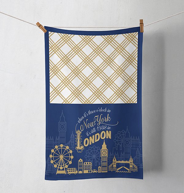 London 1938 Tea Towel